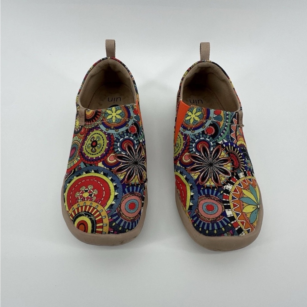 UIN Multicolor Artistic Women's Loafers
